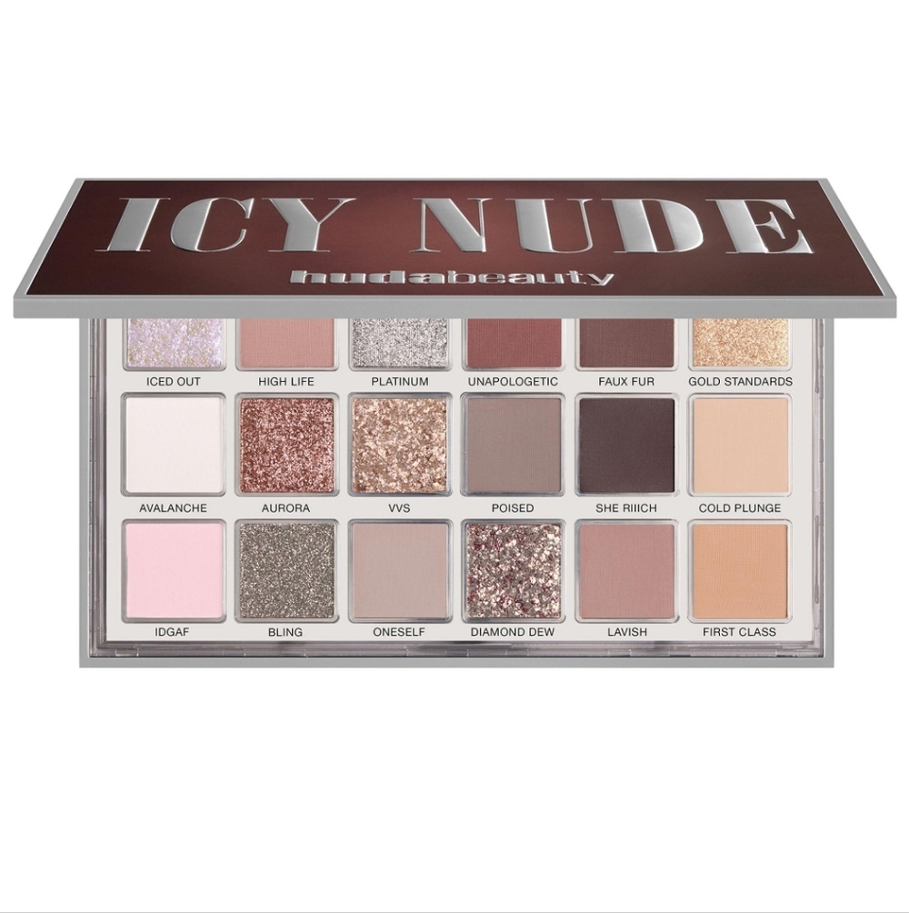 Huda Beauty Icy Nude Eyeshadow Palette